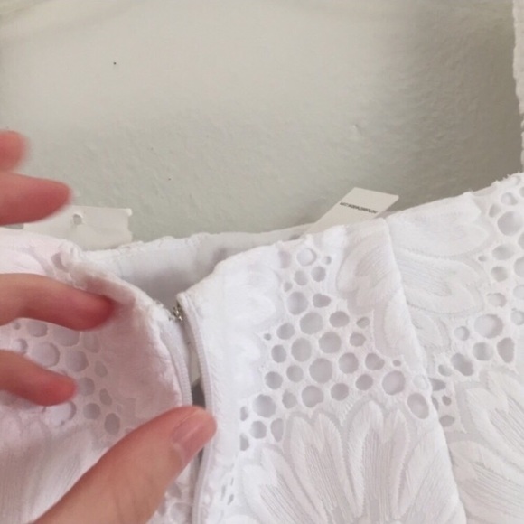 NICHOLAS | Sunflower Lace off Shoulder Dress - Picture 7 of 7